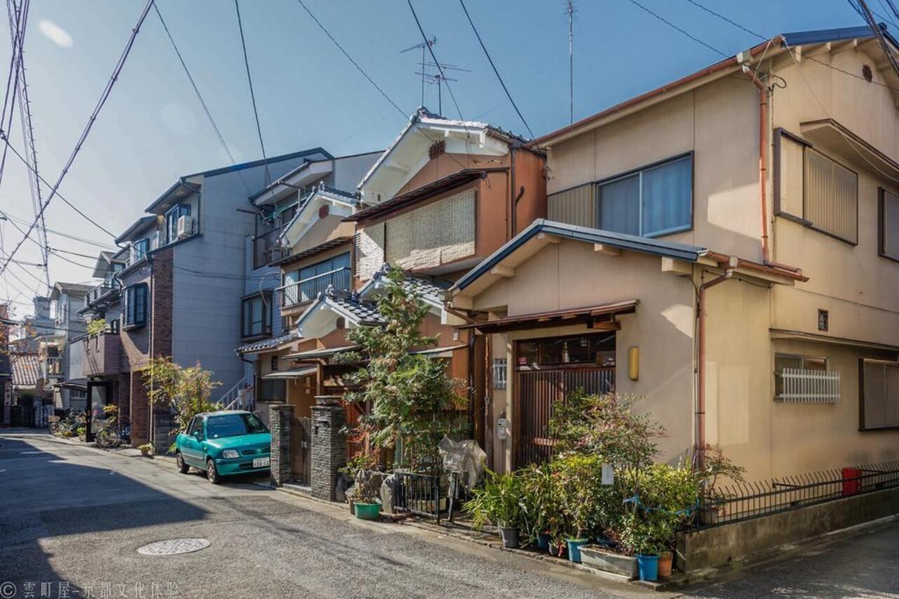 Villa Kumomachiya Nijojo Kyōto Esterno foto